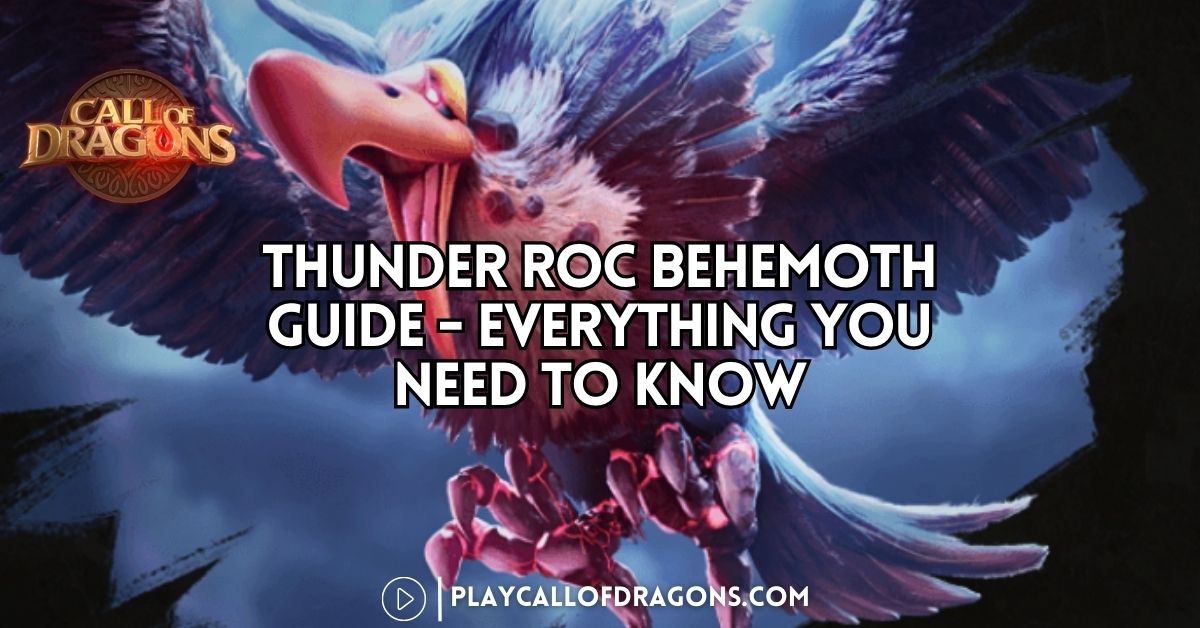 Thunder Roc Behemoth Guide - Everything You Need to Know