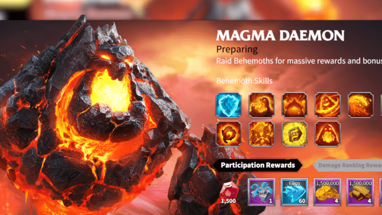 Magma Daemon Skills in Lair: